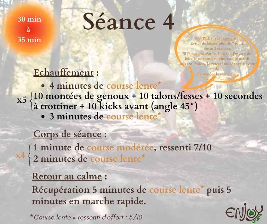 Reprise course Etape 5